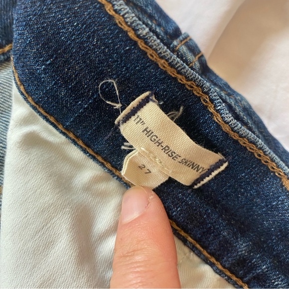 3 Dark Wash HighRise Skinny - Picture 12 of 13